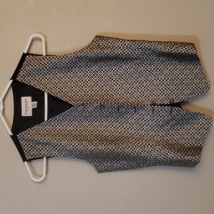 Emanuel Ungaro,tan and black checker vest